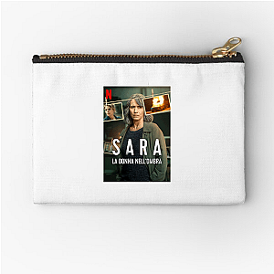 Sara - Woman in the Shadows Her Silence Speaks Volumes Sara Woman In The Shadows Zipper Pouches
