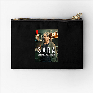 Sara - Woman in the Shadows Her Silence Speaks Volumes Sara Woman In The Shadows Zipper Pouches