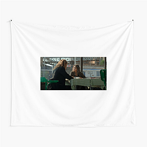 Sara - Woman in the Shadows Where Shadows Guard Truth Sara Woman In The Shadows Tapestries