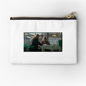 Sara - Woman in the Shadows Where Shadows Guard Truth Sara Woman In The Shadows Zipper Pouches