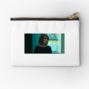 Sara - Woman in the Shadows Decoding The Deepest Night Sara Woman In The Shadows Zipper Pouches