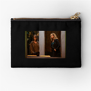 Sara - Woman in the Shadows Unveiling Secret Paths Sara Woman In The Shadows Zipper Pouches