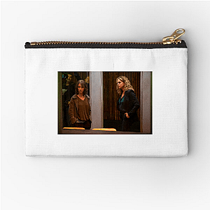 Sara - Woman in the Shadows Unveiling Secret Paths Sara Woman In The Shadows Zipper Pouches