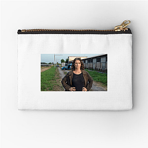 Sara - Woman in the Shadows Witness The Intrigue Unfold Sara Woman In The Shadows Zipper Pouches