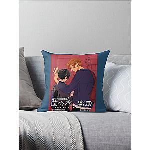 Sasaki and Miyano anime Throw Pillow