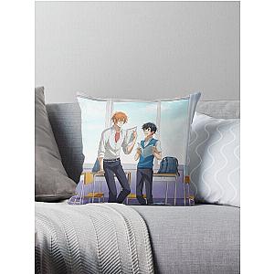 Sasaki and Miyano  Throw Pillow