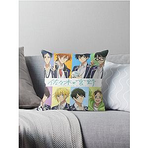 Sasaki And Miyano All Characters Throw Pillow