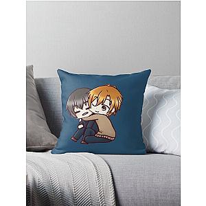 Sasaki and Miyano anime        Throw Pillow