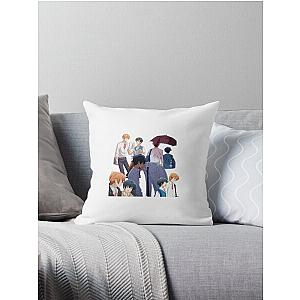 Cute moments: Sasaki and Miyano (Anime) Throw Pillow