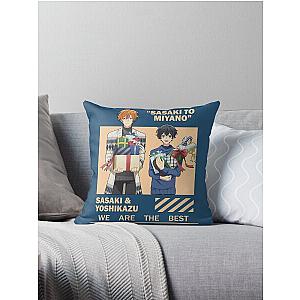 Sasaki Shuum and Miyano Yoshikazu - Sasaki to Miyano - Sasaki and Miyano         Throw Pillow