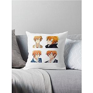 sasaki and miyano pack Throw Pillow