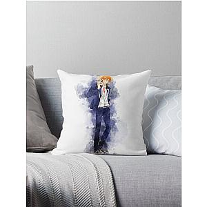 Sasaki Shuumei - Sasaki and Miyano Anime (Watercolor) Throw Pillow