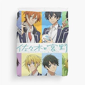 Sasaki And Miyano All Characters Duvet Cover