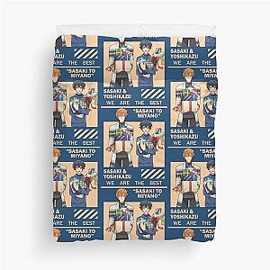 Sasaki Shuum and Miyano Yoshikazu - Sasaki to Miyano - Sasaki and Miyano         Duvet Cover