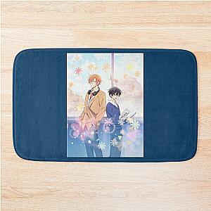 4k Sasaki and Miyano anime official visual Bath Mat