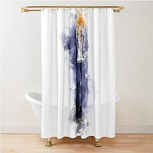 Sasaki Shuumei - Sasaki and Miyano Anime (Watercolor) Shower Curtain