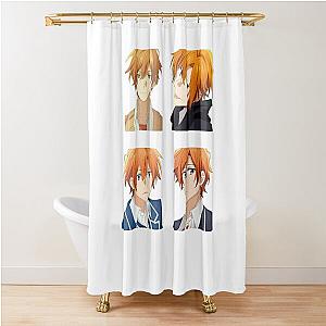 sasaki and miyano pack Shower Curtain