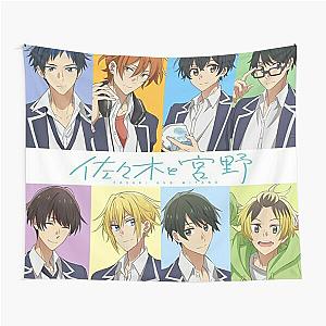 Sasaki And Miyano All Characters Tapestry