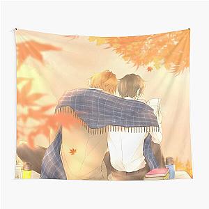 Sasaki and miyano - Couple Tapestry