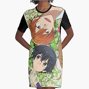 Sasaki And Miyano Best Cover Graphic T-Shirt Dress