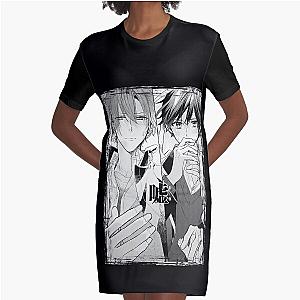 sasaki and miyano Manga Graphic T-Shirt Dress