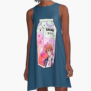 Sasaki Milk - Sasaki and Miyano anime    A-Line Dress