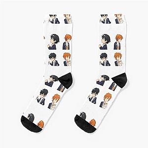 Sasaki and Miyano pack Socks