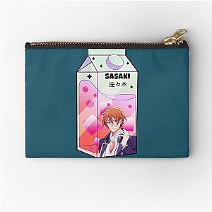 Sasaki Milk - Sasaki and Miyano anime    Zipper Pouch