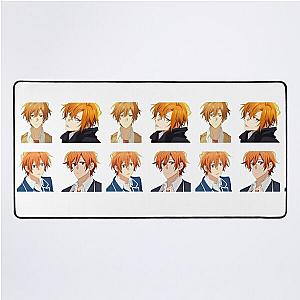 sasaki and miyano pack Desk Mat