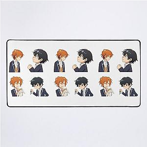 Sasaki and Miyano pack Desk Mat