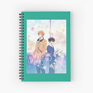 4k Sasaki and Miyano anime official visual Spiral Notebook