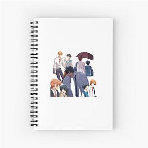 Cute moments: Sasaki and Miyano (Anime) Spiral Notebook