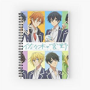 Sasaki And Miyano All Characters Spiral Notebook