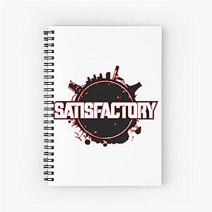 Satisfactory Early Access Logo Spiral Notebook