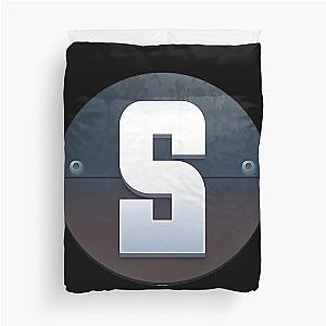 Satisfactory Logo Duvet Cover