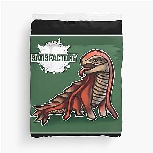 Satisfactory Lizard Doggo Duvet Cover