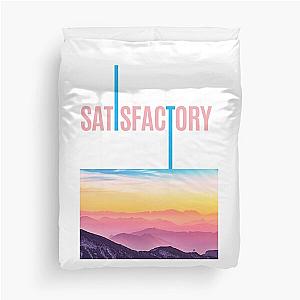 HOT SALE - Satisfactory T-Shirt - Satisfactory Mugs Duvet Cover