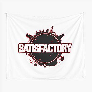 Satisfactory Early Access Logo Tapestry