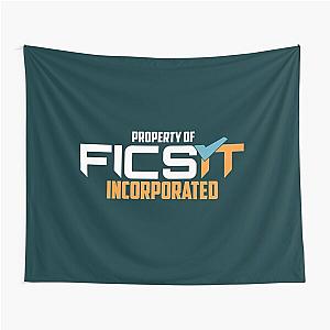 Property of FICSIT Satisfactory Emblem       Tapestry