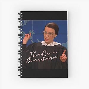 Ginsburn RBG SNL Spiral Notebook