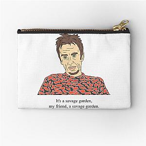 Super Hans - Savage Garden Zipper Pouch