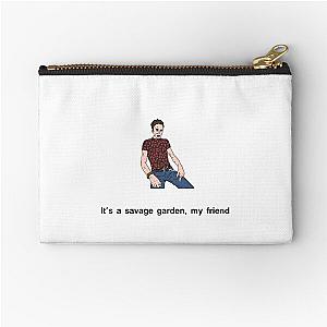 Peep Show Savage Garden Zipper Pouch