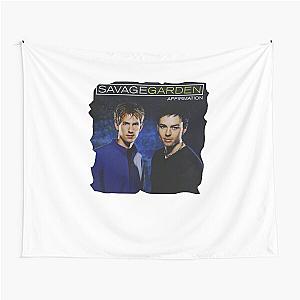 Mens Womens Bowersj Savage Garden Affirmation Funny Fans Tapestry