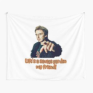 Life's a savage garden my friend! Super Hans Tapestry