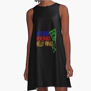 New Tattoo Saving Abel A Line Dress