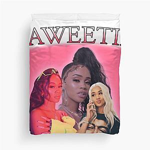 Saweetie Bootleg Graphic Duvet Cover
