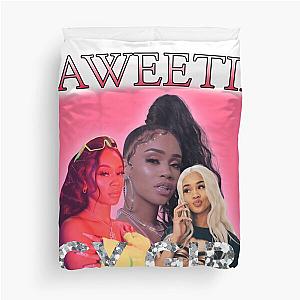 Saweetie Bootleg Graphic Duvet Cover