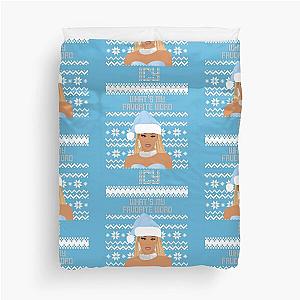 Icy Girl Christmas Holiday Season Saweetie Fan Art Duvet Cover