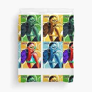 Saweetie Pop Art Duvet Cover
