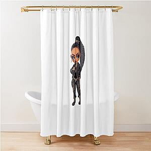 Saweetie Cartoon Shower Curtain
